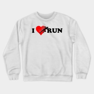 happy running day Crewneck Sweatshirt